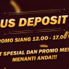 Bonus Deposit Pemain86 20% Promo Siang